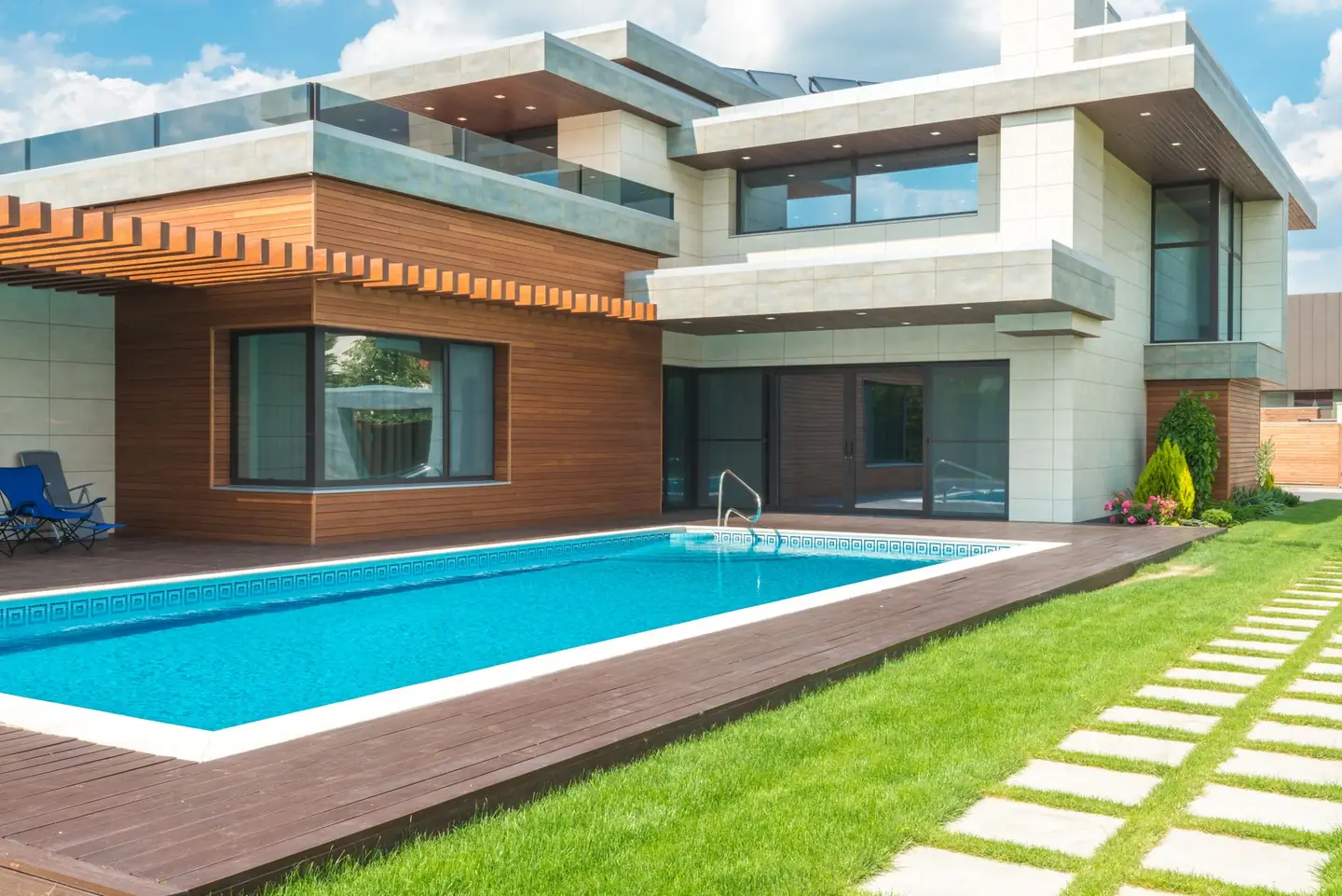 Swimming pool built in Erina Heights, NSW